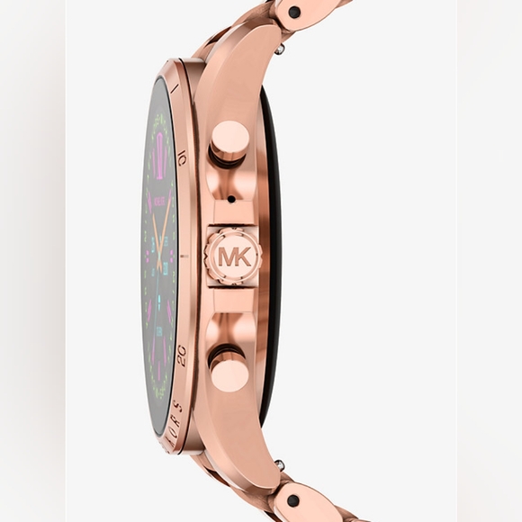 Michael Kors Gen 6 Bradshaw Rose Gold Smartwatch S.Steel.Model: MKT5133 - Picture 2 of 9
